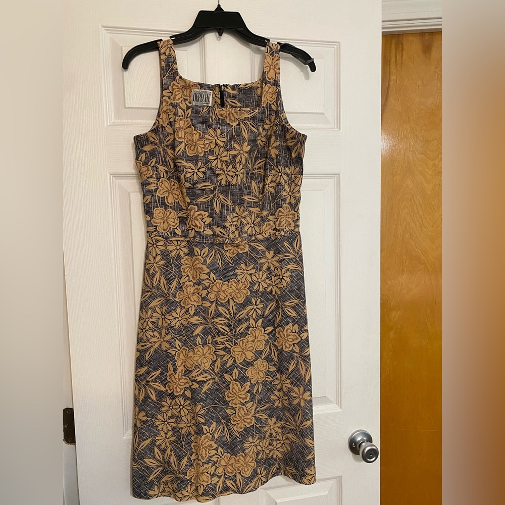 Floral Print Sleeveless Dress